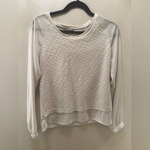 Calvin Klein long sleeve formal blouse Sz XS